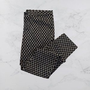 Gap “Slim City” black and white pattern pants- 14